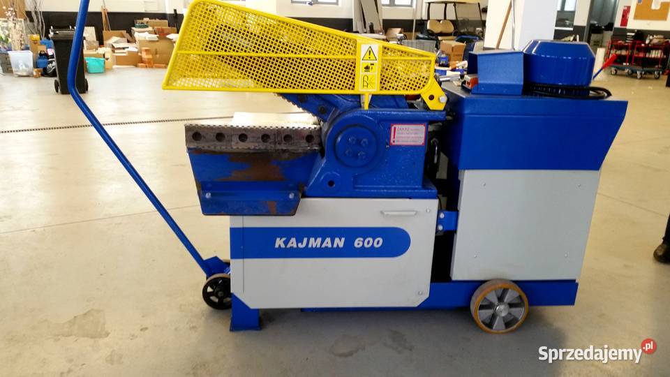 Nożyce do cięcia złomu Kajman 600 gilotyna Oświęcim