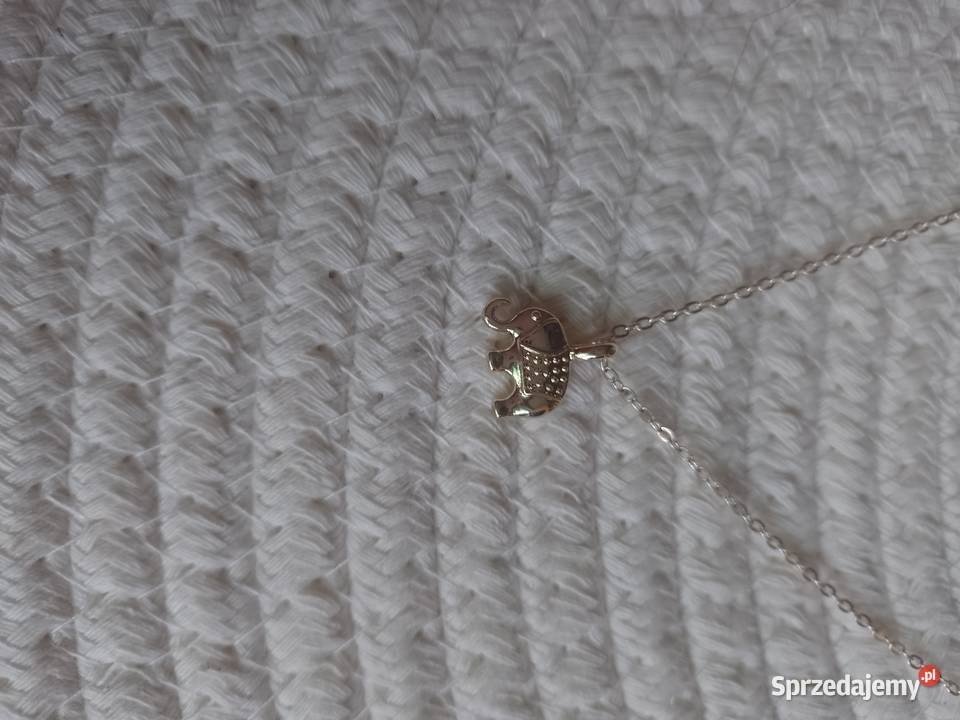 Słonik na szczęście słoń zawieszka do łańcuszka Dla kobiet małopolskie Kraków