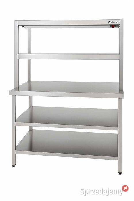 Stół wydawczy z nadstawką grzewczą Stalgast Góra