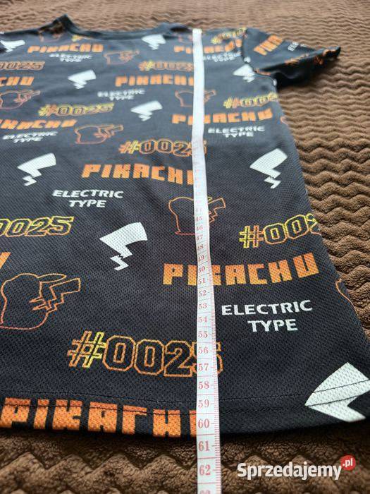 Koszulka Chłopięca TShirt Pokmon Pikachu 146 Rozmiar 146 Bluzki, koszulki i kaftaniki