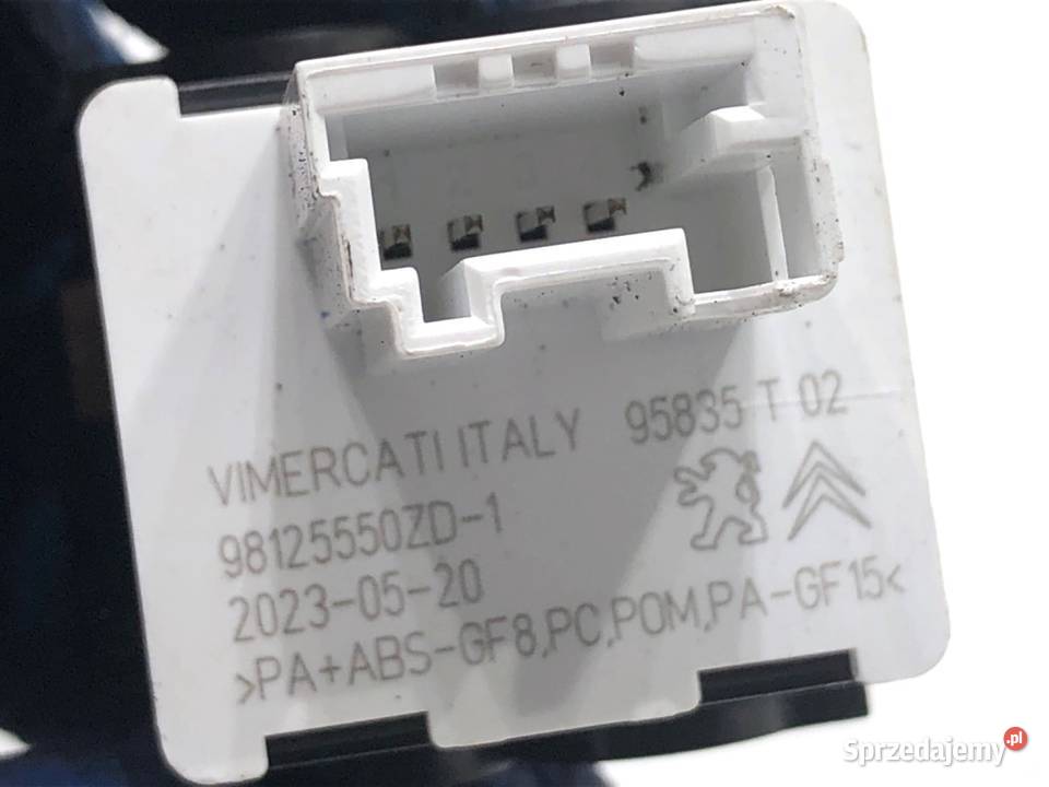 PRZEŁĄCZNIK REGULACJI ŚWIATEŁ CITROEN C3 III Czujniki i sterowniki świateł podkarpackie