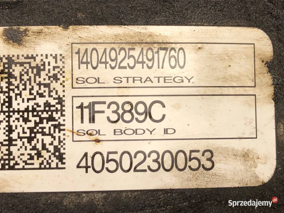 SKRZYNIA BIEGÓW FORD MONDEO MK5 11F389C 20 240