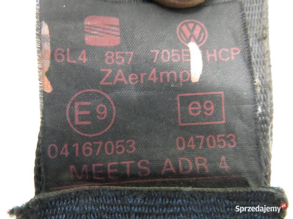 PAS PRAWY PRZEDNI SEAT IBIZA III 6L1 6L4857706G osobowe sprzedam