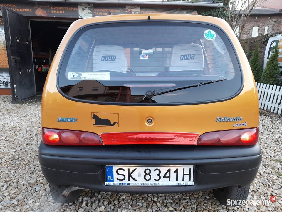 Fiat Seicento 900 Hatchback Motoryzacja śląskie Chorzów