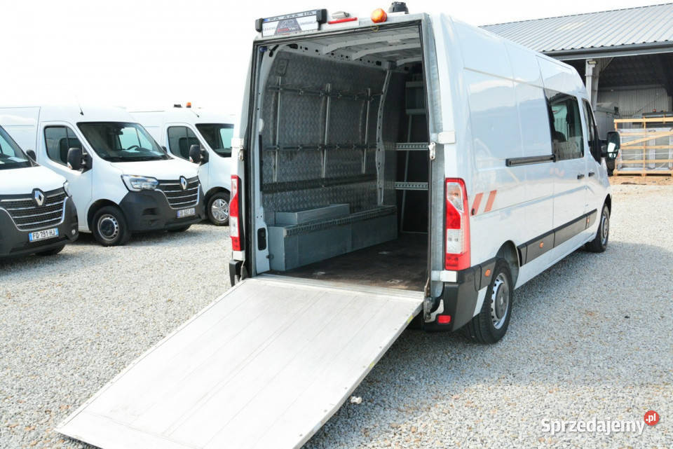 Renault Master 7 osobowy brygadówka NAJAZD pełna komputer pokładowy Warszawa