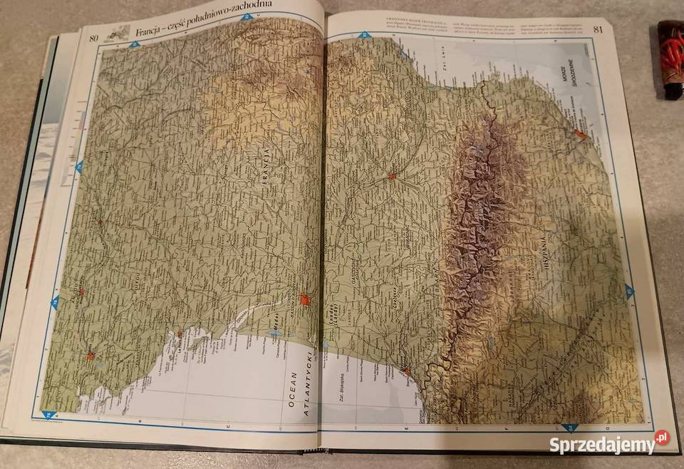 Ilustrowany Atlas Świata Readers Digest opolskie sprzedam