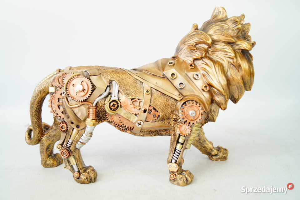TYGRYS figura rzeźba steampunk dekoracja Gizałki