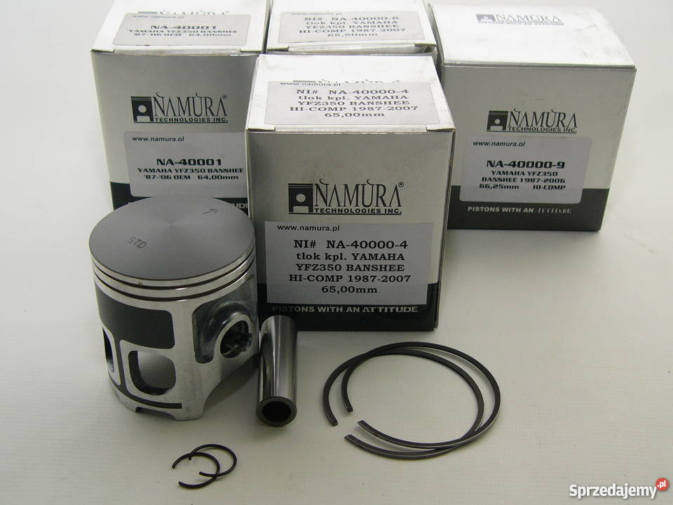 TŁOK komplet tłokowy NAMURA 6500 mm HiCompr śląskie Zabrze sprzedam