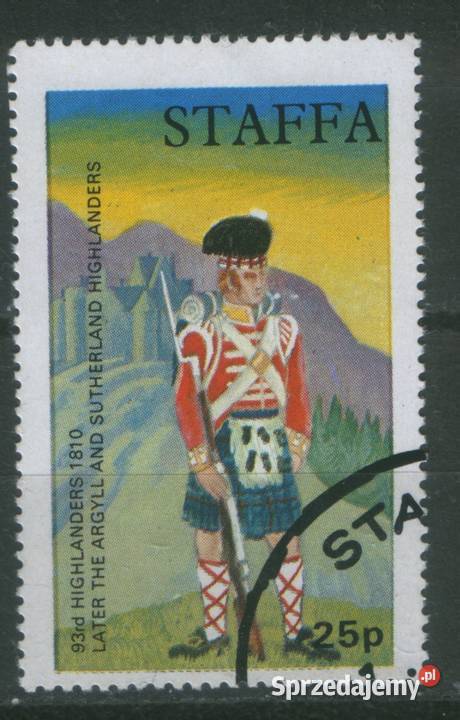 Nalepki nie pocztowe Szkocja śląskie Gliwice