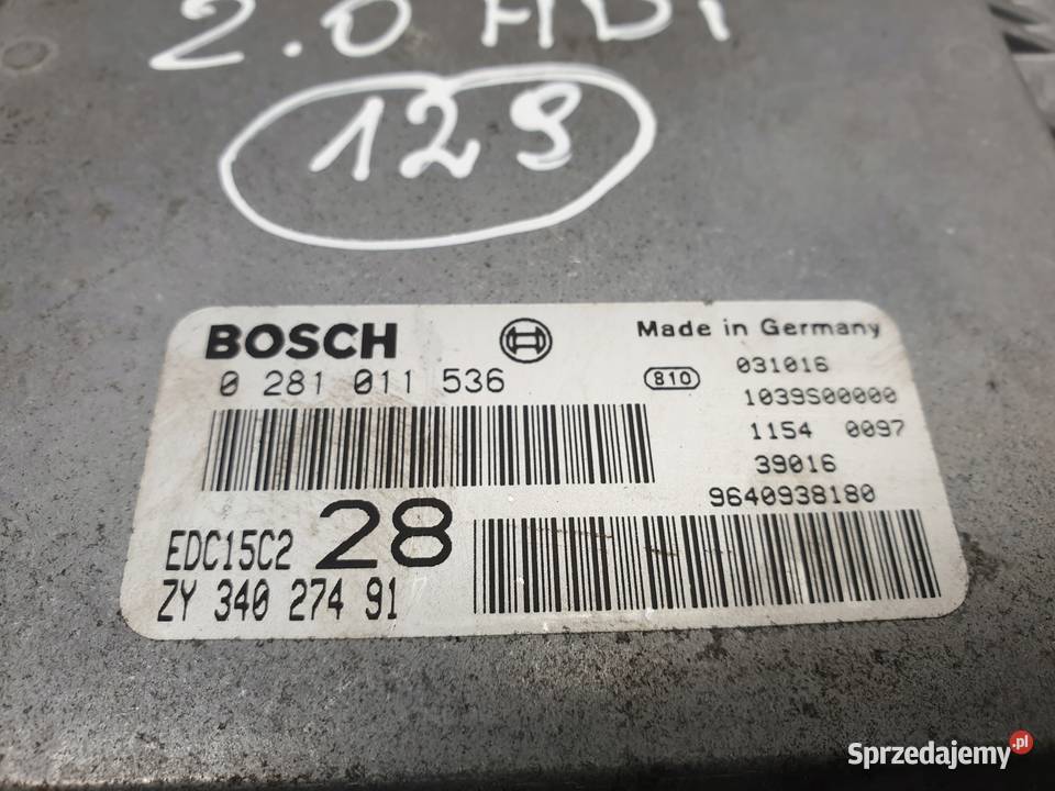 Suzuki Grand Vitara XL7 20 HDI STEROWNIK SILNIKA sprzedam