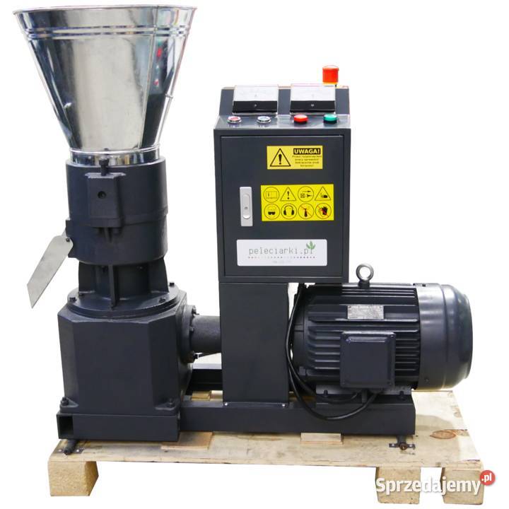 Peleciarka 75 kW Produkcja Pelletu nieuszkodzony Zrębice