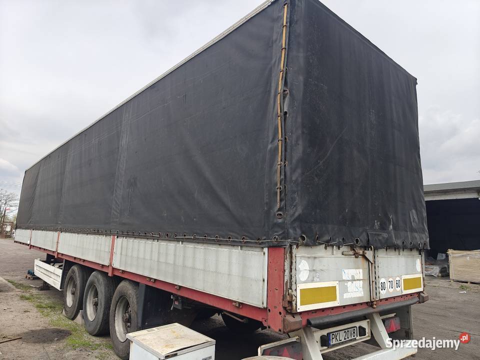 Naczepa burtofiranka Krone Chodecz