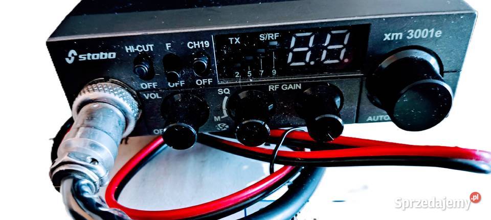 CB radio Stabo XM 3001e komplet antena pudło Gliwice