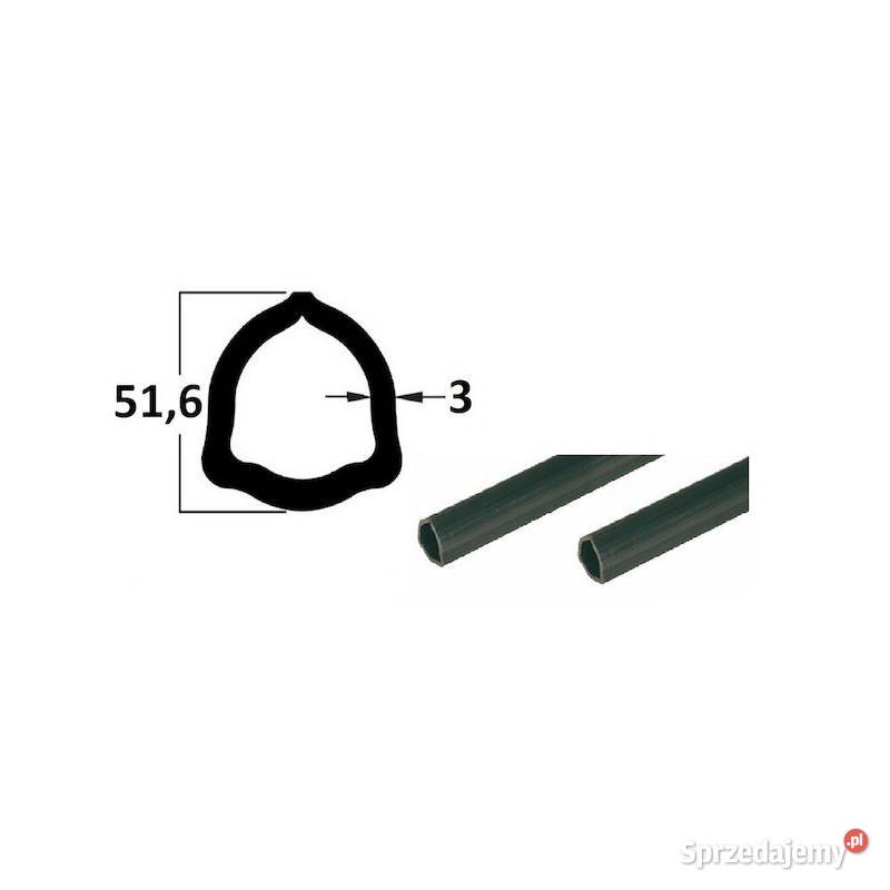 Rura 2m profil trójkątny 516x3 P8 008552 Kamionna sprzedam