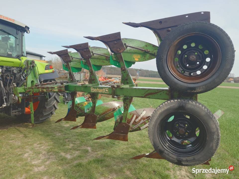 Pług 4 skibowy obrotowy Eberhardt