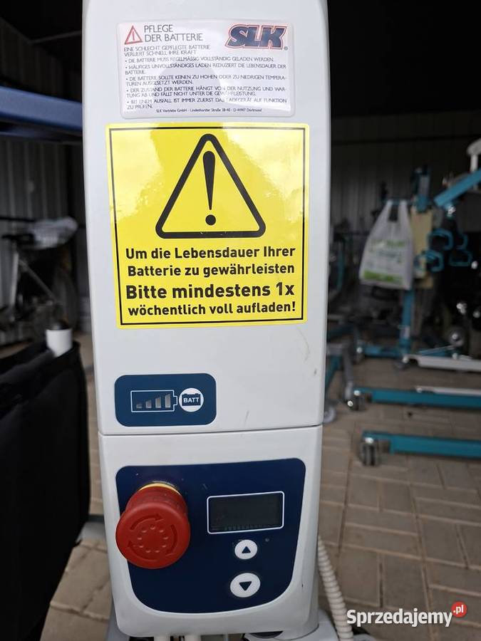 Easylev podnośnik medyczny pionizator sprawny Sprzęt rehabilitacyjny i ortopedyczny Syców