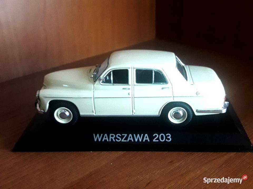 FSO Warszawa 203 budyń deagostini 223 kultowe auta PRL 1:43