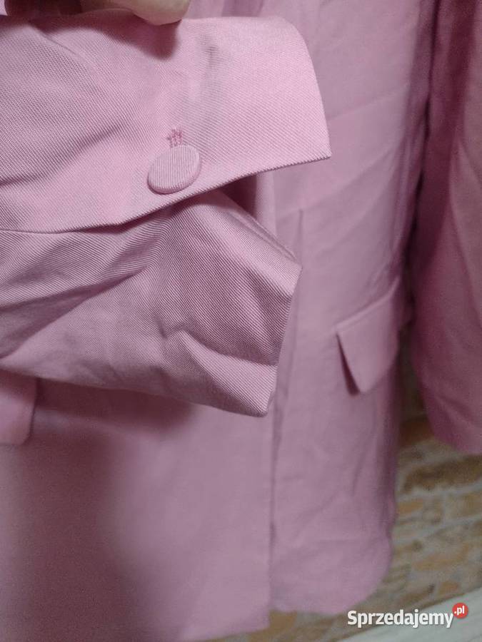 42XL Ekskluzywna różowa marynarka oversize z Kraków