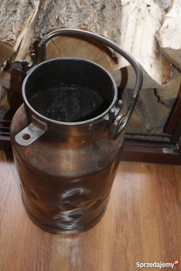 Stara piękna miedziana kanka poj 15 litrów Warszawa