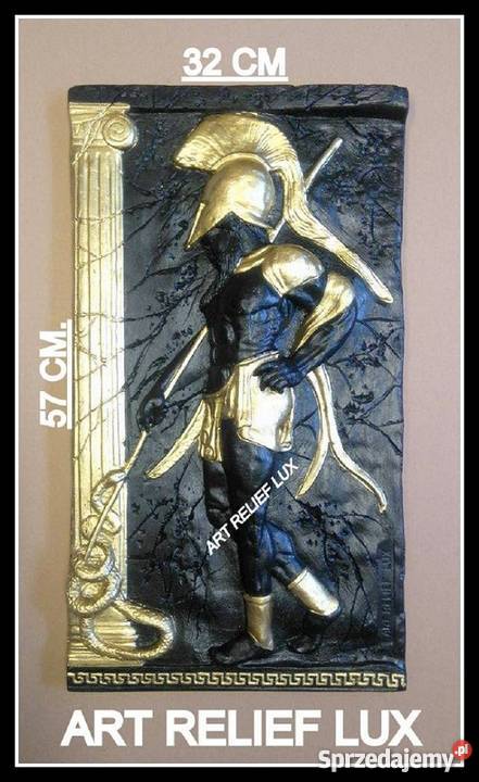 SZTUKATERIA GIPSOWA PŁASKORZEŹBA GRECKA CZARNO Zielona Góra