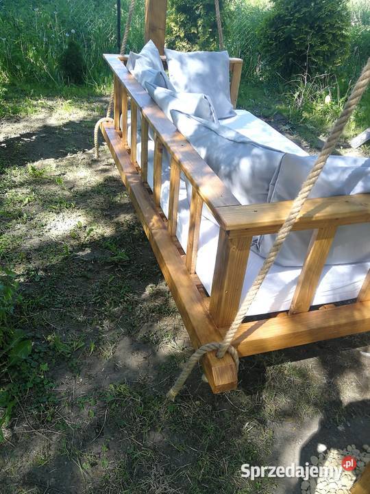 Huśtawka ogrodowa łóżko ogrodowe bujanka do łódzkie