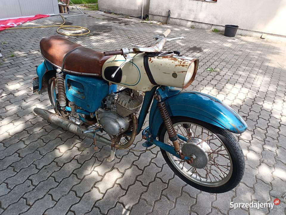 Mz es125 trophy 1969 brak dok do remontu sprzedam
