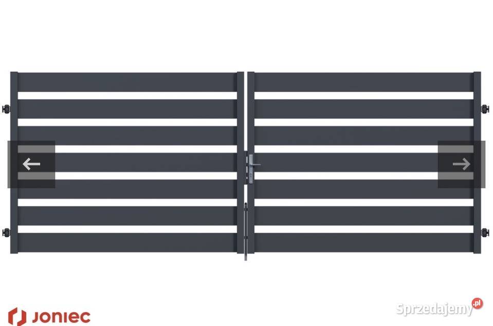 Przęsło ogrodzeniowe stalowe LARGO 200X20mm Przęsła Gorlice