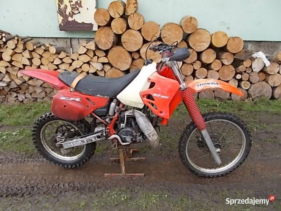 honda cr 125 na chodzie Honda małopolskie Skomielna Czarna