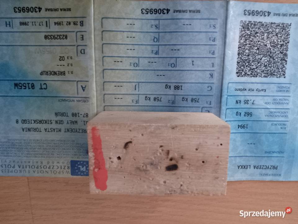 Przyczepka samochodowa Toruń