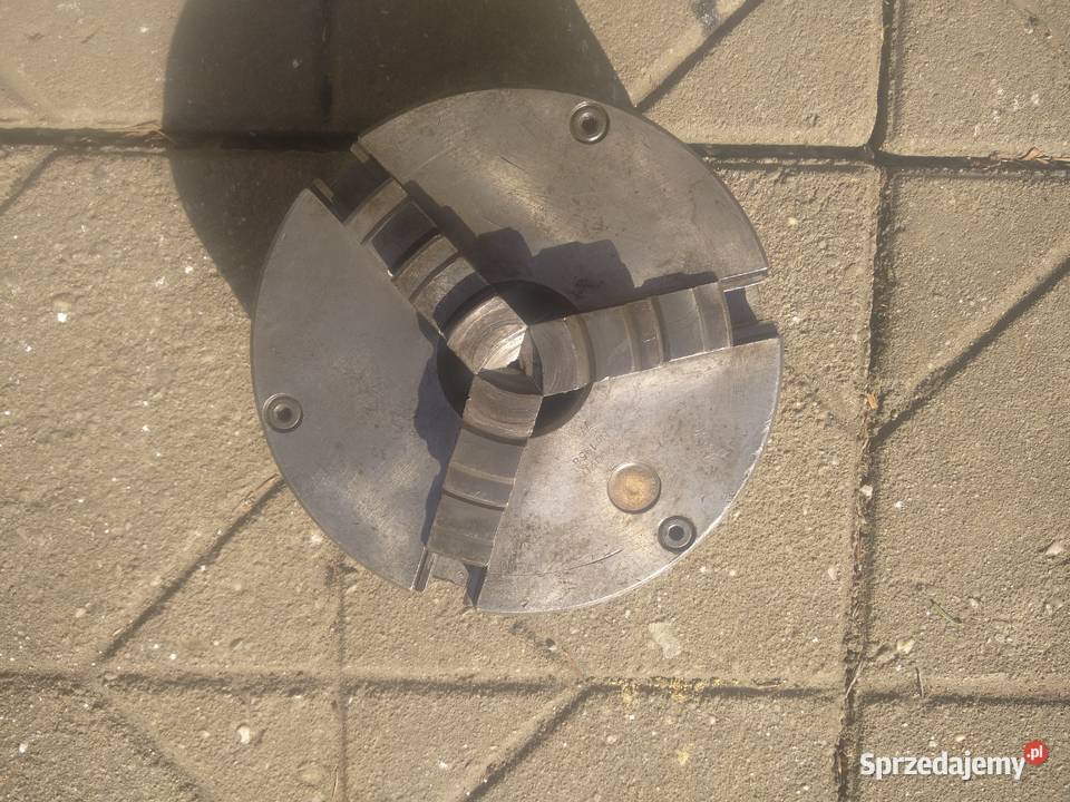 Uchwyt tokarski 200 polski bison sprawny