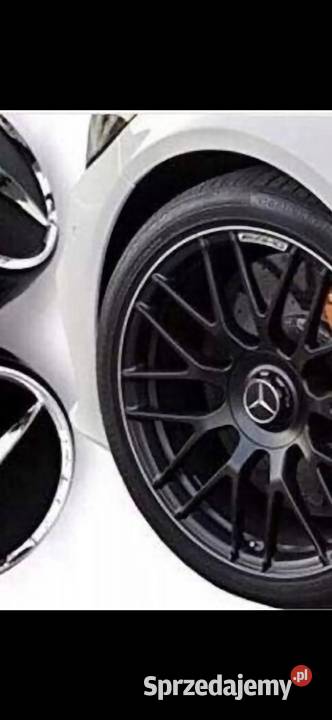 Dekielki Mercedes AMG 75 mm komplet nowe Szczecin