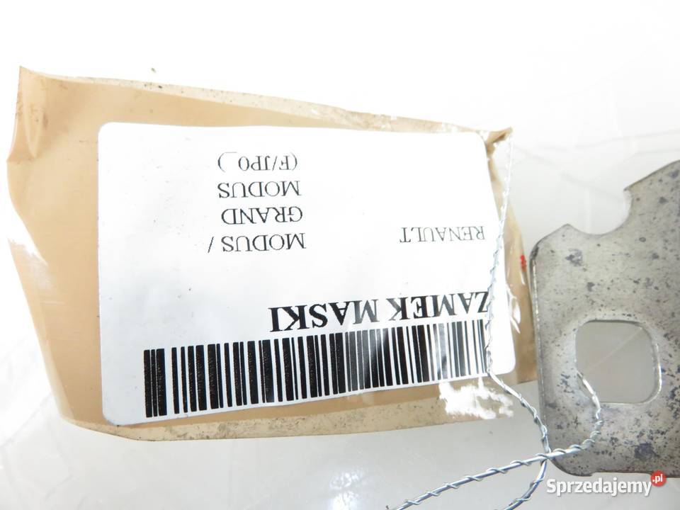 ZAMEK MASKI RENAULT MODUS GRAND MODUS sprzedam
