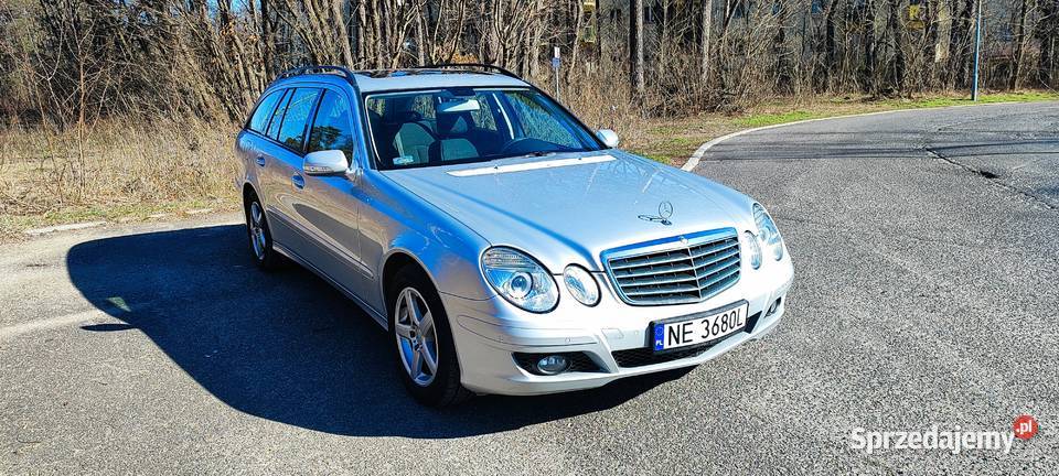 Mercedes E200 LPG Zadbany Świeży serwis olejowy ASR (kontrola trakcji) Zielona Góra