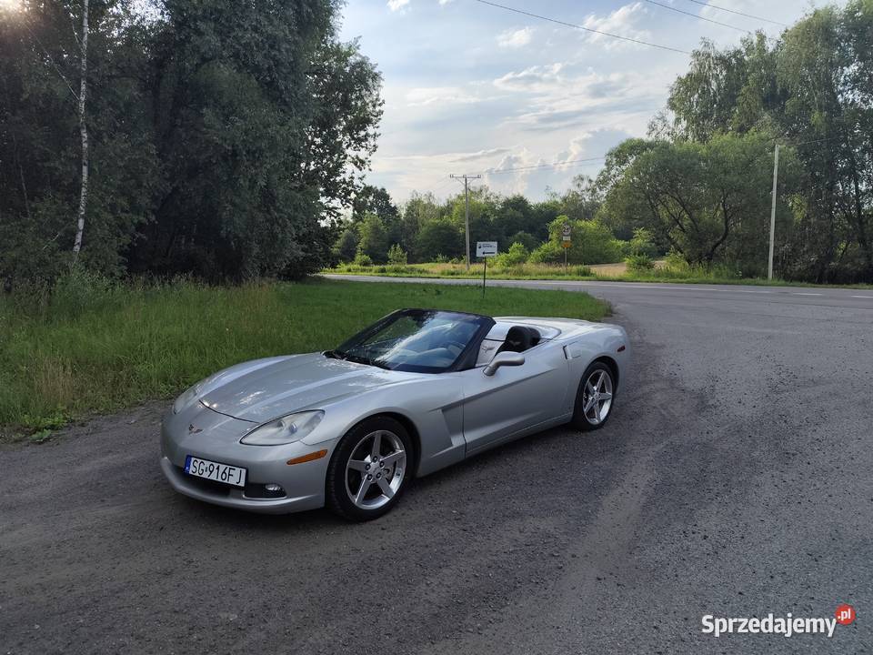 Chevrolet Corvette C6 cabrio 60 2007 kabriolet nieuszkodzony Gliwice sprzedam