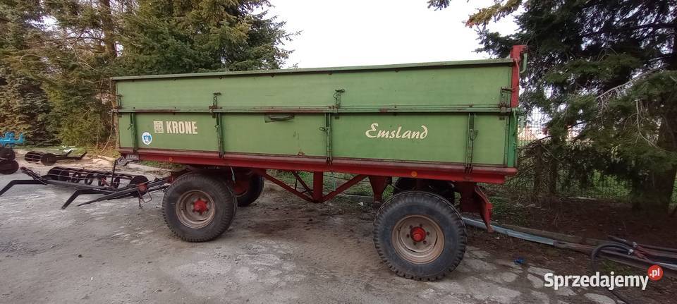 przyczepa 8t krone dk 2208 Przyczepy rolnicze