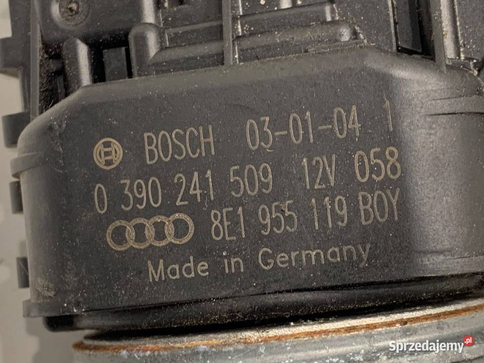 MECHANIZM WYCIERACZEK PRZÓD AUDI A4 B6 8E1955119 podkarpackie