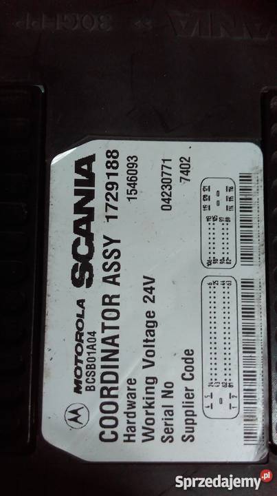Scania r coordinator ASSY panele sterowania, przełączniki Staszów
