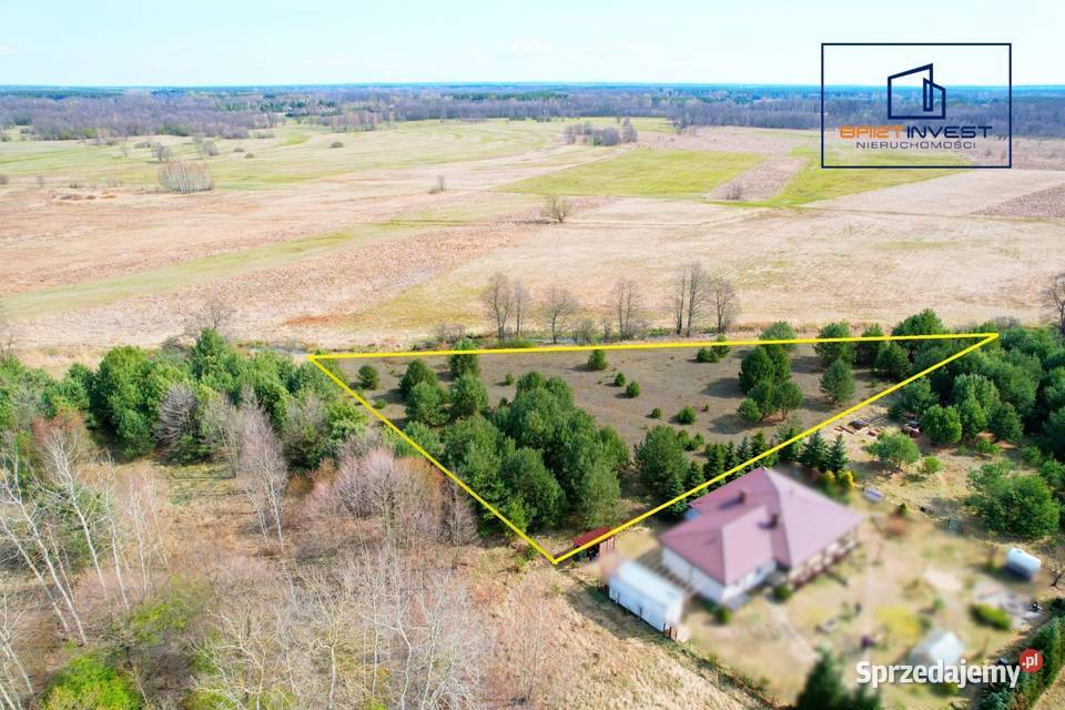 Twoja działka Narwią MPZP Cisza i natura polna Sprzedaż Stary Lubiel