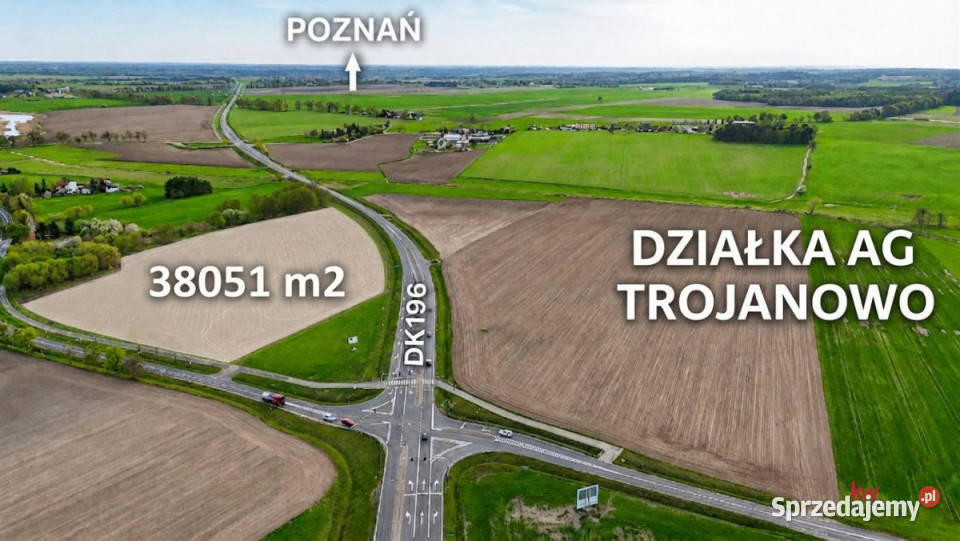 Działka Trojanowo 38051m2 sprzedam
