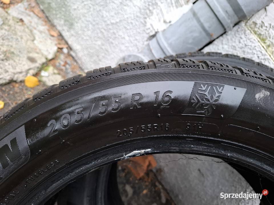 2 Opony zimowe 205x55x16 Michelin Bydgoszcz sprzedam