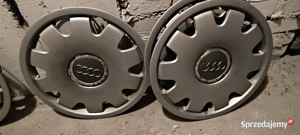 Oryginalne kołpaki Audi 15 komplet 4 klasyczny Poznań