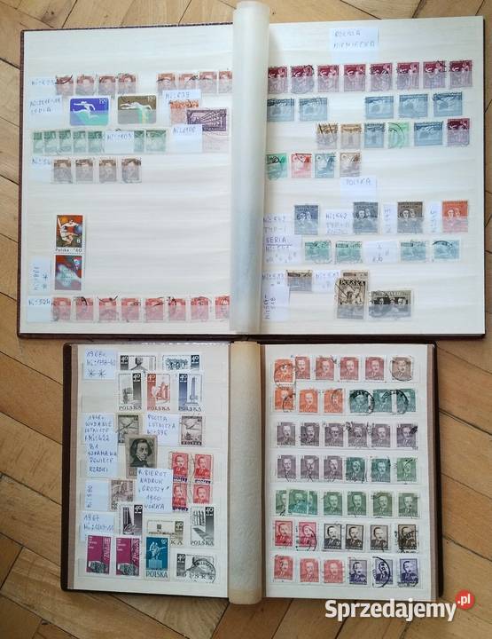 5 klaserów znaczków i kopert