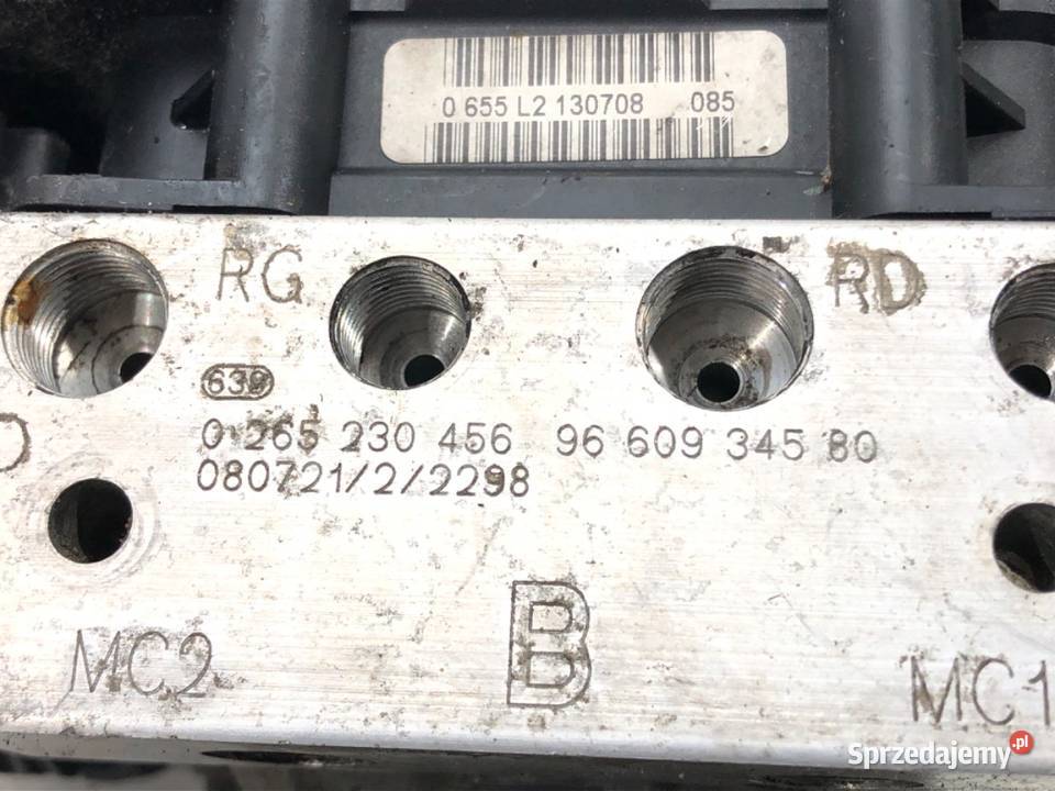 POMPA ABS CITROEN C4 PICASSO I 9660934580 16 109