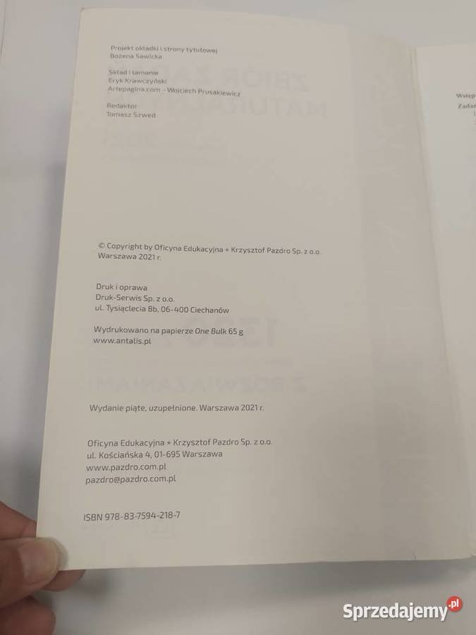 Matematyka Zbiór zadań maturalnych poziom matematyka dolnośląskie