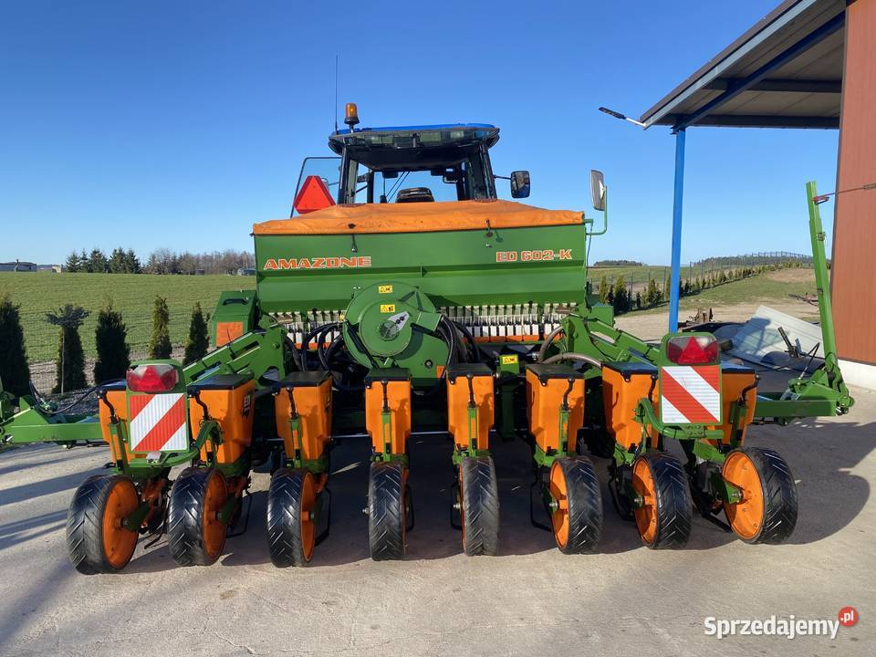SIEWNIK KUKURYDZY AMAZONE ED 602K PUNKTOWY SUPER nieuszkodzony Lubawa