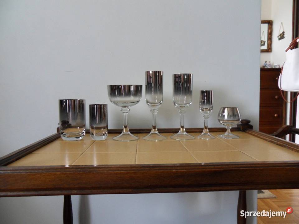 komplet szkła platynowego Warszawa