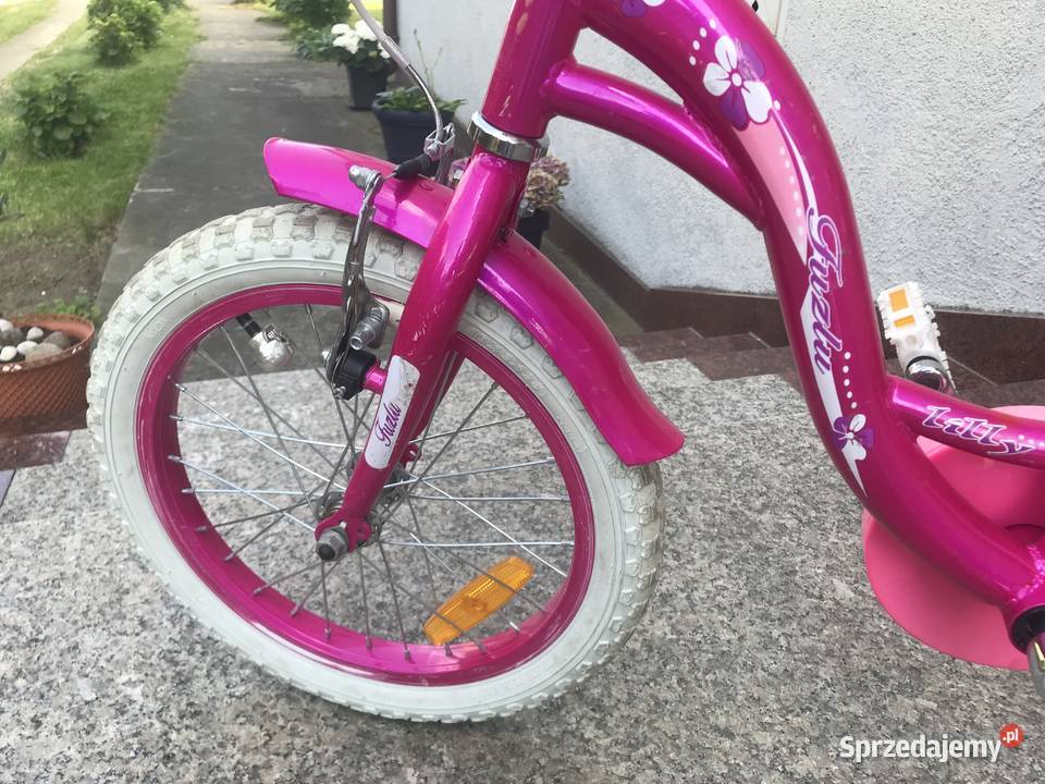 Rowerek Fuzlu Lilly Bike 16 dziewczynki Wrocław sprzedam