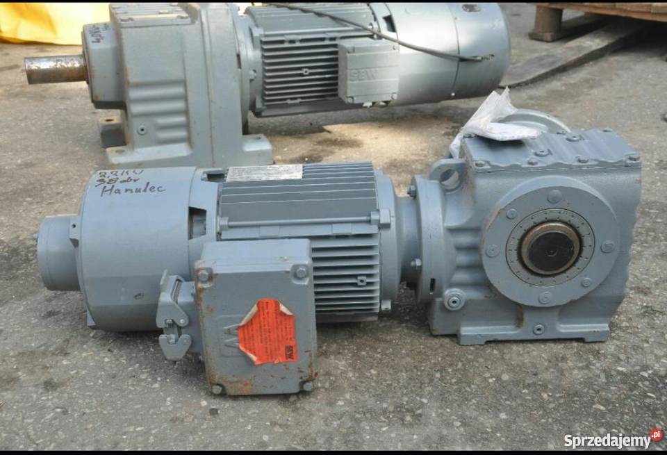 Motoreduktor 22kW z hamulcem Pozostałe Gdów