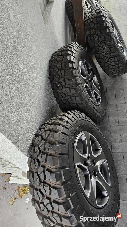 Koła Jeep Wrangler Rubicon BF Goodrich Mud opolskie