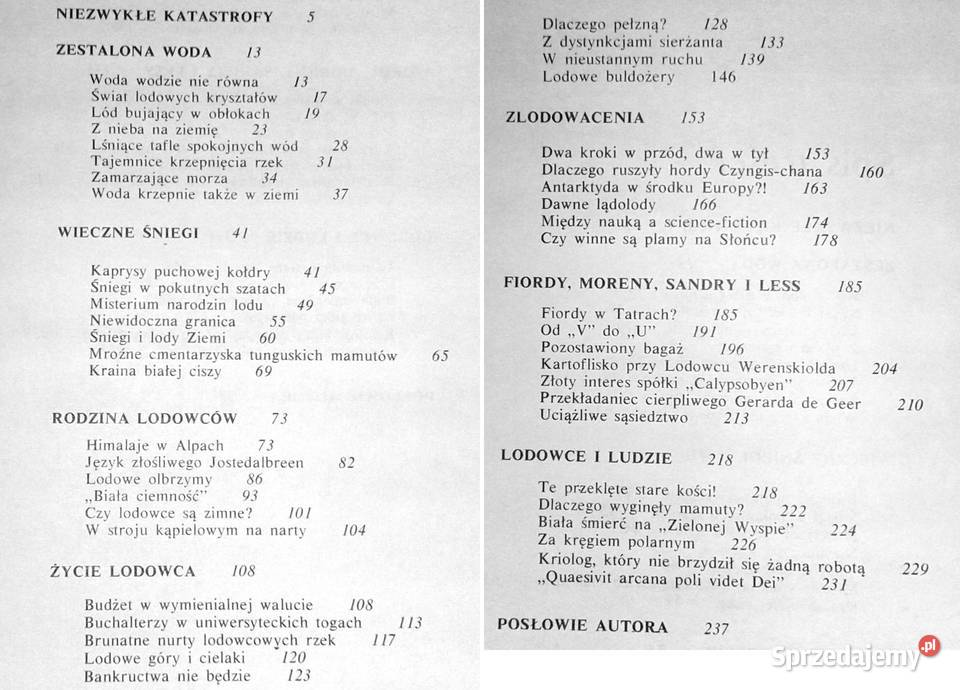 Zrozumieć lodowce Jacek Jania lubelskie Chełm sprzedam